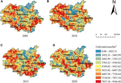 Spatiotemporal evolution patterns and driving factors of arable land in Huaihai Economic Zone, China